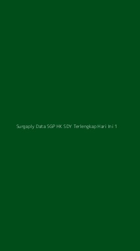Tampilan Antarmuka Aplikasi Surgaply Data Sgp Hk Sdy Terlengkap Hari Ini - 1