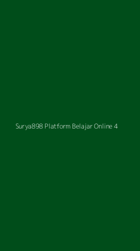 Tampilan Antarmuka Aplikasi Surya898 Platform Belajar Online - 4