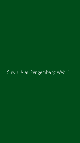Tampilan Antarmuka Aplikasi Suwit Alat Pengembang Web - 4