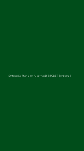 Tampilan Antarmuka Aplikasi Swtoto Daftar Link Alternatif Sbobet Terbaru - 1