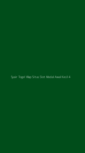 Tampilan Antarmuka Aplikasi Syair Togel Wap Situs Slot Modal Awal Kecil - 4