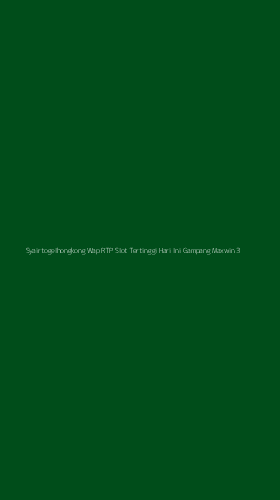 Tampilan Antarmuka Aplikasi Syairtogelhongkong Wap Rtp Slot Tertinggi Hari Ini Gampang Maxwin - 3
