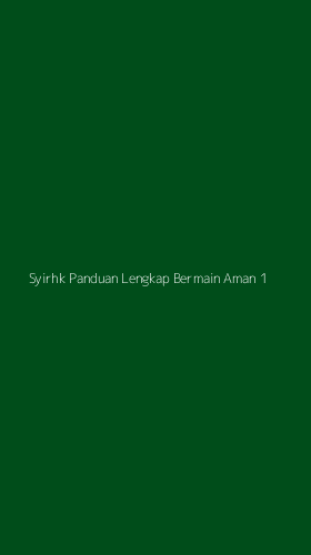 Tampilan Antarmuka Aplikasi Syirhk Panduan Lengkap Bermain Aman - 1