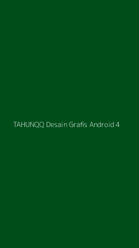 Tampilan Antarmuka Aplikasi Tahunqq Desain Grafis Android - 4