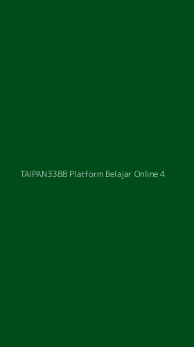 Tampilan Antarmuka Aplikasi Taipan3388 Platform Belajar Online - 4