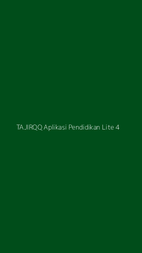 Tampilan Antarmuka Aplikasi Tajirqq Aplikasi Pendidikan Lite - 4