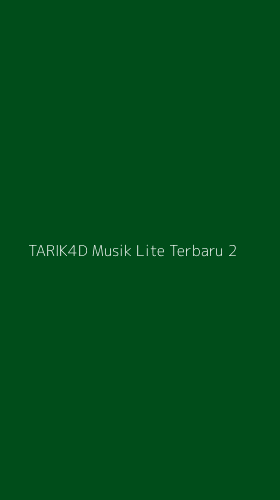Tampilan Antarmuka Aplikasi Tarik4d Musik Lite Terbaru - 2