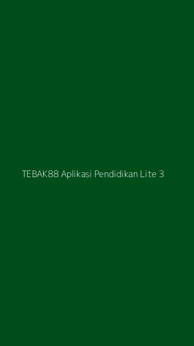 Tampilan Antarmuka Aplikasi Tebak88 Aplikasi Pendidikan Lite - 3