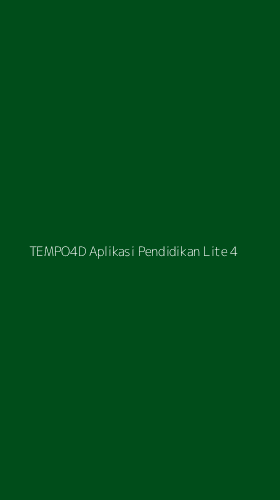 Tampilan Antarmuka Aplikasi Tempo4d Aplikasi Pendidikan Lite - 4