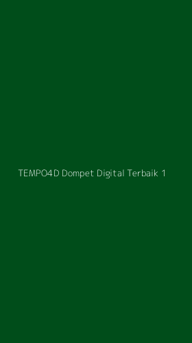 Tampilan Antarmuka Aplikasi Tempo4d Dompet Digital Terbaik - 1