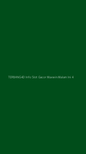 Tampilan Antarmuka Aplikasi Terbang4d Info Slot Gacor Maxwin Malam Ini - 4