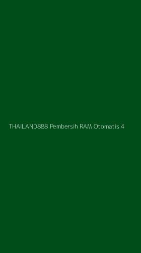 Tampilan Antarmuka Aplikasi Thailand888 Pembersih Ram Otomatis - 4