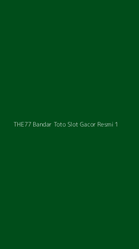 Tampilan Antarmuka Aplikasi The77 Bandar Toto Slot Gacor Resmi - 1