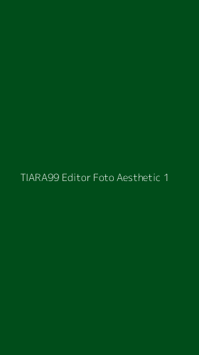 Tampilan Antarmuka Aplikasi Tiara99 Editor Foto Aesthetic - 1