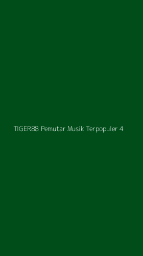 Tampilan Antarmuka Aplikasi Tiger88 Pemutar Musik Terpopuler - 4