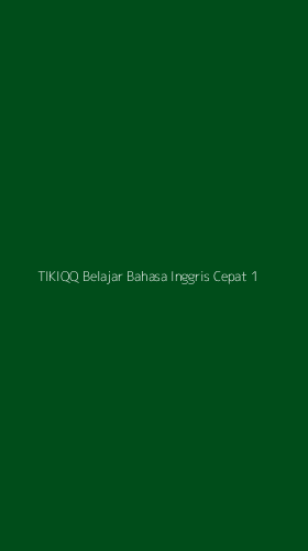 Tampilan Antarmuka Aplikasi Tikiqq Belajar Bahasa Inggris Cepat - 1