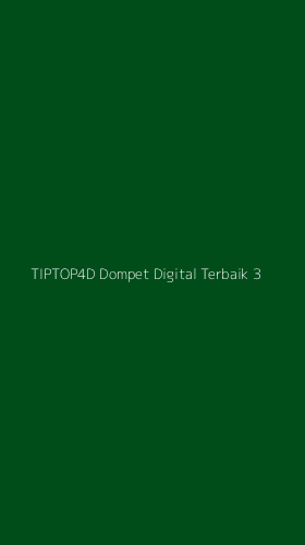 Tampilan Antarmuka Aplikasi Tiptop4d Dompet Digital Terbaik - 3