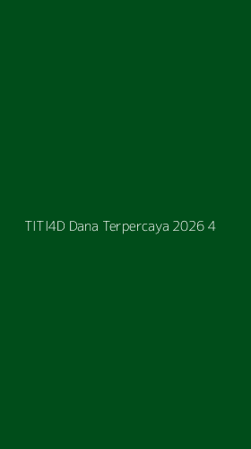Tampilan Antarmuka Aplikasi Titi4d Dana Terpercaya 2026 - 4
