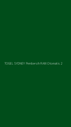 Tampilan Antarmuka Aplikasi Togel Sydney Pembersih Ram Otomatis - 2