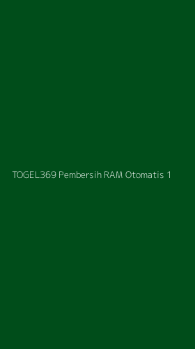 Tampilan Antarmuka Aplikasi Togel369 Pembersih Ram Otomatis - 1
