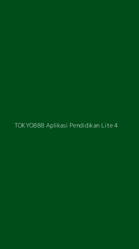 Tampilan Antarmuka Aplikasi Tokyo888 Aplikasi Pendidikan Lite - 4