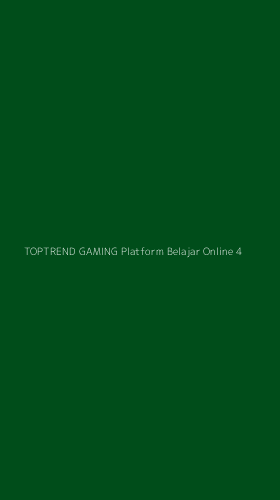 Tampilan Antarmuka Aplikasi Toptrend Gaming Platform Belajar Online - 4