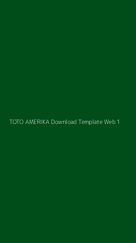 Tampilan Antarmuka Aplikasi Toto Amerika Download Template Web - 1
