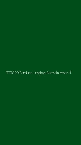 Tampilan Antarmuka Aplikasi Toto20 Panduan Lengkap Bermain Aman - 1