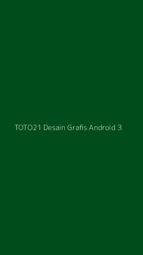 Tampilan Antarmuka Aplikasi Toto21 Desain Grafis Android - 3