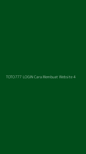 Tampilan Antarmuka Aplikasi Toto777 Login Cara Membuat Website - 4