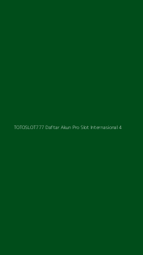 Tampilan Antarmuka Aplikasi Totoslot777 Daftar Akun Pro Slot Internasional - 4