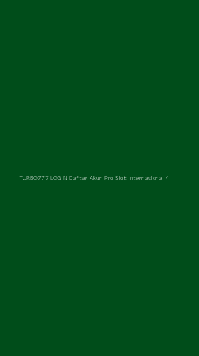 Tampilan Antarmuka Aplikasi Turbo777 Login Daftar Akun Pro Slot Internasional - 4