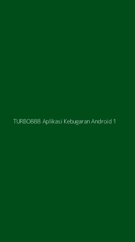 Tampilan Antarmuka Aplikasi Turbo888 Aplikasi Kebugaran Android - 1
