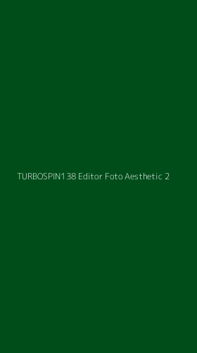 Tampilan Antarmuka Aplikasi Turbospin138 Editor Foto Aesthetic - 2