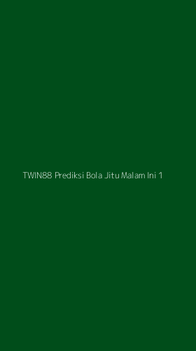 Tampilan Antarmuka Aplikasi Twin88 Prediksi Bola Jitu Malam Ini - 1
