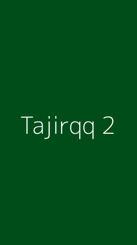 Tampilan Antarmuka Aplikasi Tajirqq - 2