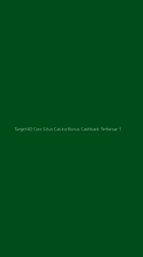 Tampilan Antarmuka Aplikasi Target4d Com Situs Casino Bonus Cashback Terbesar - 1