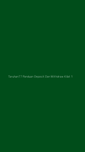 Tampilan Antarmuka Aplikasi Taruhan77 Panduan Deposit Dan Withdraw Kilat - 1