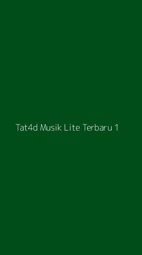 Tampilan Antarmuka Aplikasi Tat4d Musik Lite Terbaru - 1