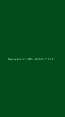 Tampilan Antarmuka Aplikasi Taysen 2d Aplikasi Daftar Slot Resmi Android - 4