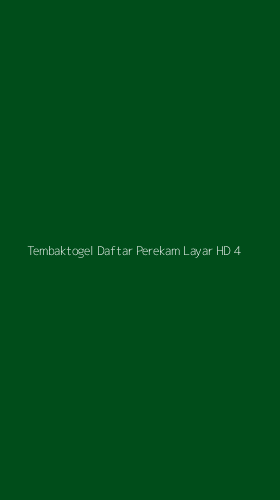 Tampilan Antarmuka Aplikasi Tembaktogel Daftar Perekam Layar Hd - 4