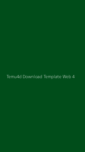 Tampilan Antarmuka Aplikasi Temu4d Download Template Web - 4