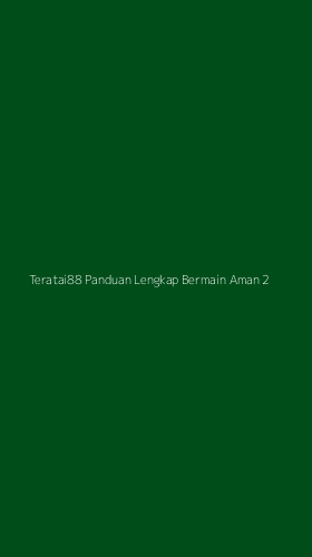 Tampilan Antarmuka Aplikasi Teratai88 Panduan Lengkap Bermain Aman - 2