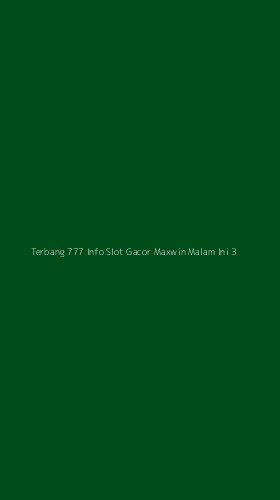 Tampilan Antarmuka Aplikasi Terbang 777 Info Slot Gacor Maxwin Malam Ini - 3
