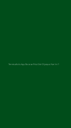 Tampilan Antarmuka Aplikasi Terminaltoto App Bocoran Pola Slot Olympus Hari Ini - 1