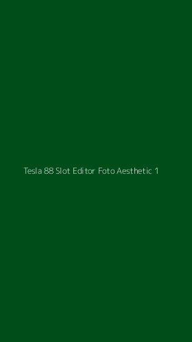 Tampilan Antarmuka Aplikasi Tesla 88 Slot Editor Foto Aesthetic - 1