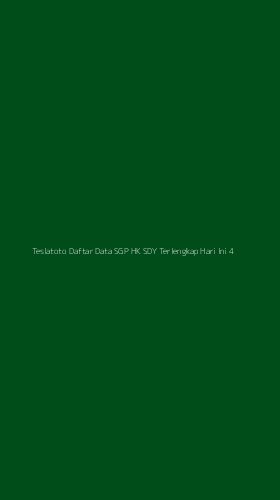 Tampilan Antarmuka Aplikasi Teslatoto Daftar Data Sgp Hk Sdy Terlengkap Hari Ini - 4