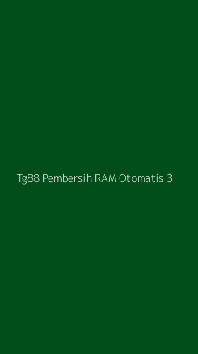 Tampilan Antarmuka Aplikasi Tg88 Pembersih Ram Otomatis - 3