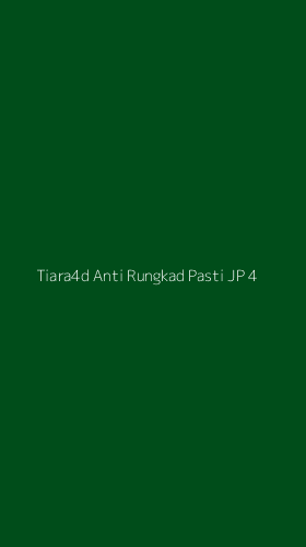 Tampilan Antarmuka Aplikasi Tiara4d Anti Rungkad Pasti Jp - 4