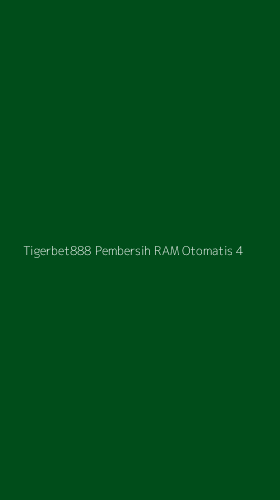 Tampilan Antarmuka Aplikasi Tigerbet888 Pembersih Ram Otomatis - 4